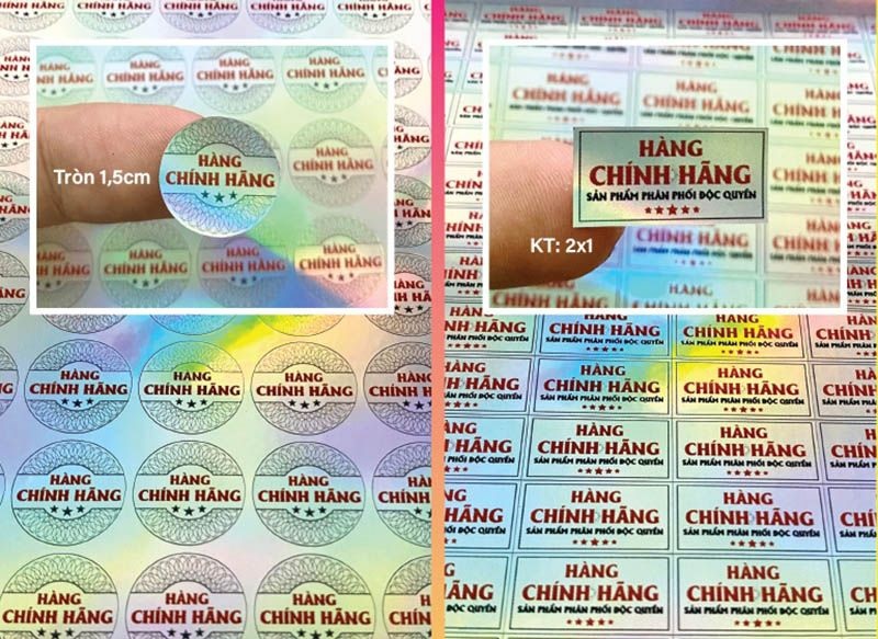 In Tem Bảo Hành Hóc Môn Giá Rẻ, Chất Lượng Cao